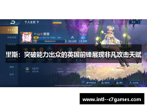 里斯：突破能力出众的英国前锋展现非凡攻击天赋